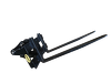 Excavator Pallet Forks Side